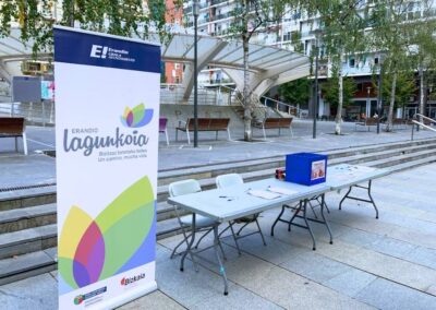 Avanza el diagnóstico de Erandio Lagunkoia con la participación de 144 personas en los cuestionarios de amigabilidad