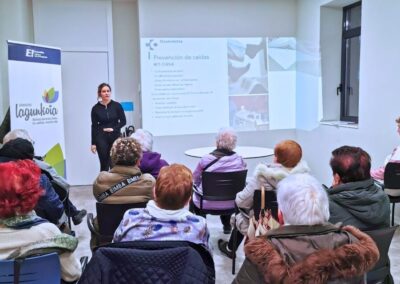 Erandio Lagunkoia estuvo presente en la “Fiesta de la Salud» de Erandio