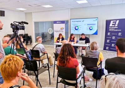 Erandio avanza hacia un municipio más amigable con las personas mayores con la presentación del diagnóstico de Erandio Lagunkoia