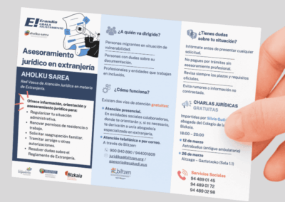 Erandio refuerza el acceso a asesoramiento jurídico gratuito en extranjería a través de Aholku Sarea