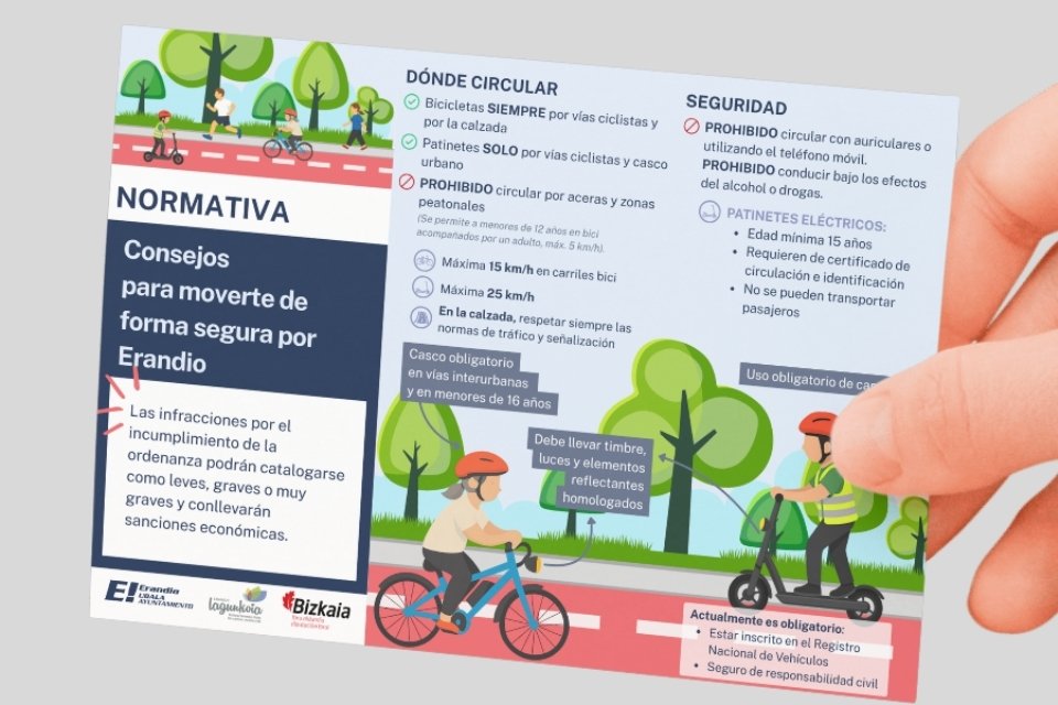 Erandio Lagunkoia Movilidad segura en Erandio